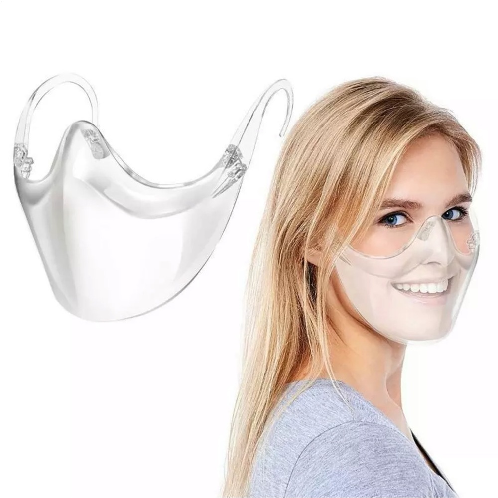 New Transparent Shield Clear Designed Style 😷